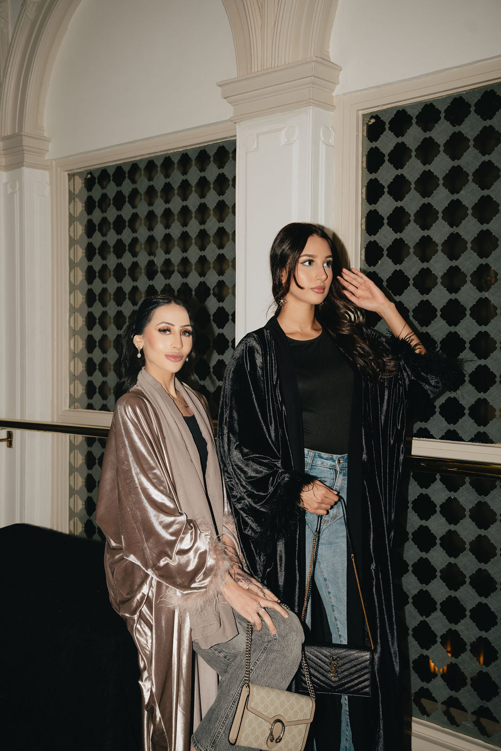 Blair open abaya
