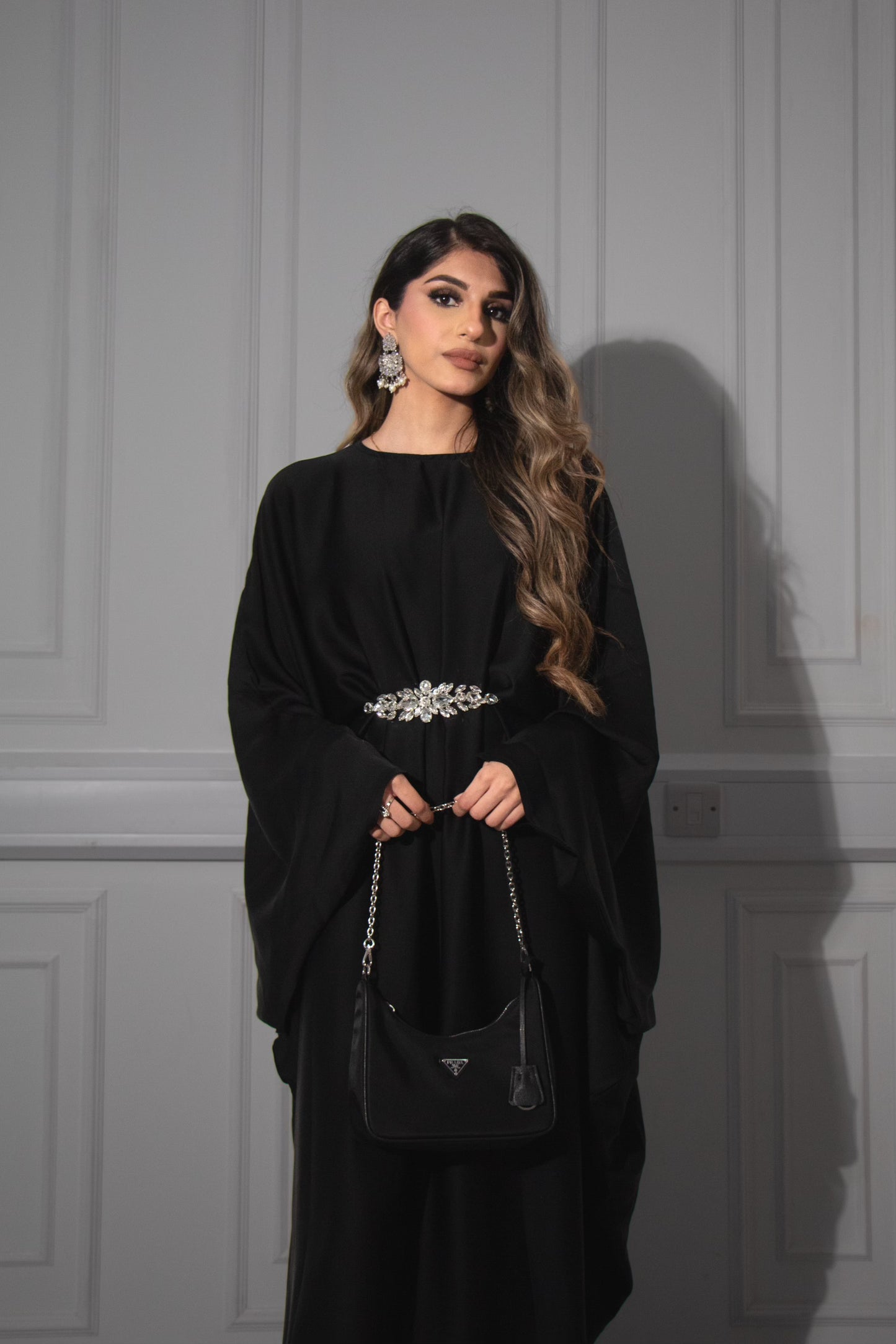 Rouh Kaftan in 'Charcoal'