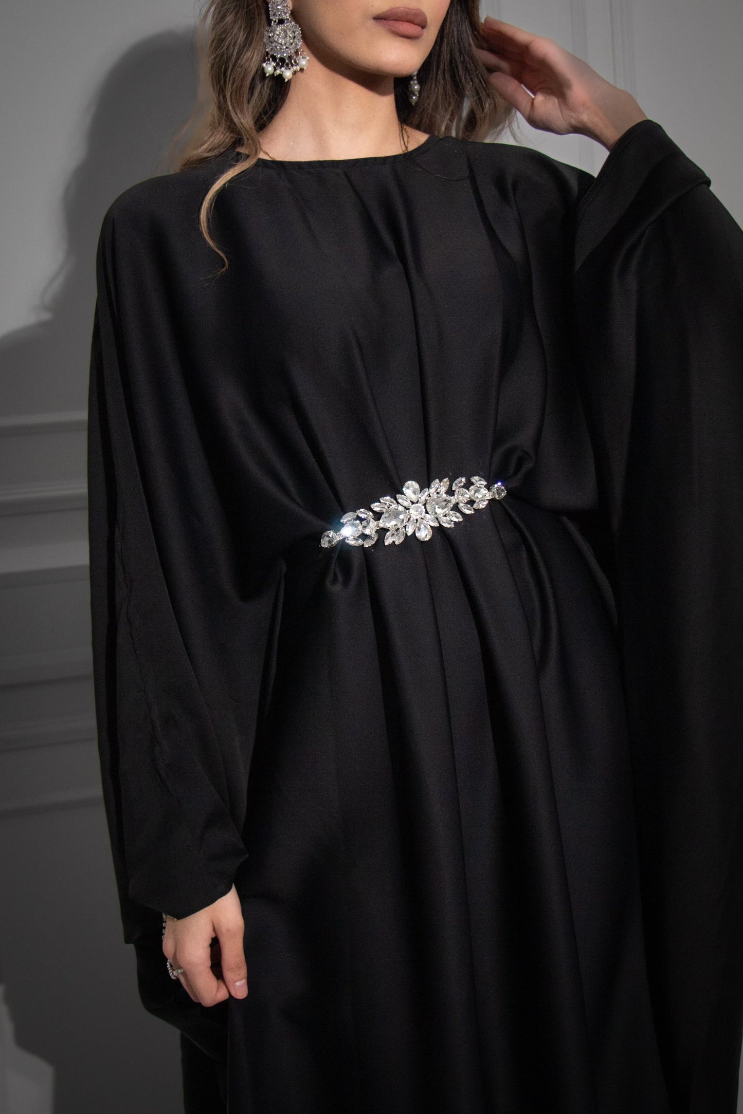 Rouh Kaftan in 'Charcoal'